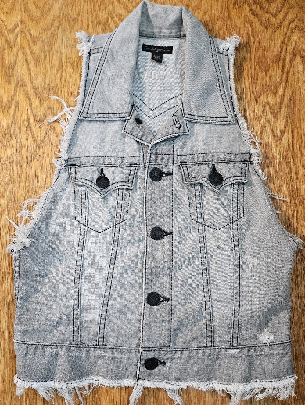 TRUE RELIGION, LEAH GREYSTONE RACERBACK VEST (MED)